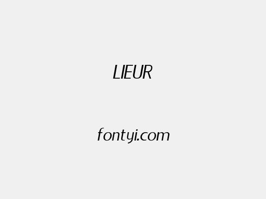 LIEUR