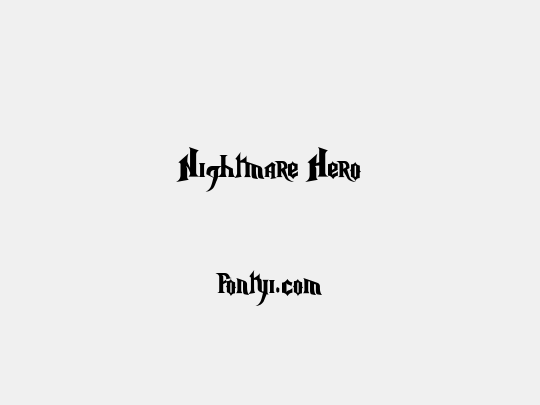 Nightmare Hero
