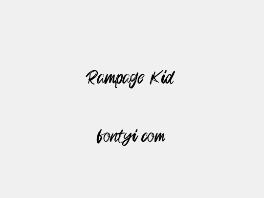 Rampage Kid
