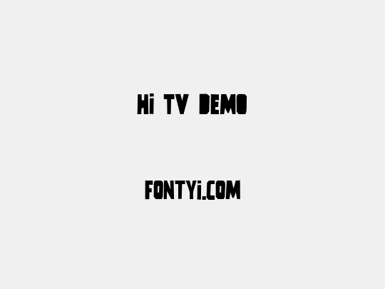 Hi TV DEMO