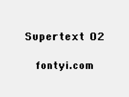 Supertext 02