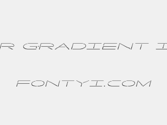 Factor Gradient Italic