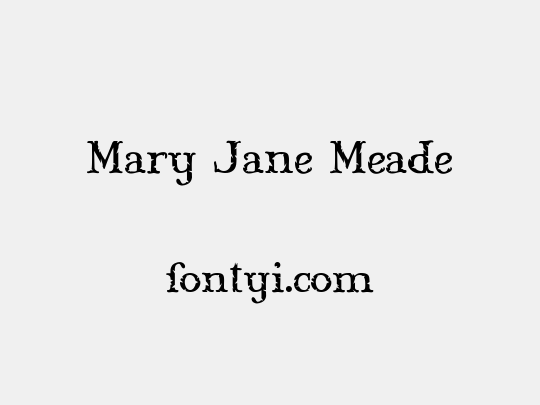 Mary Jane Meade