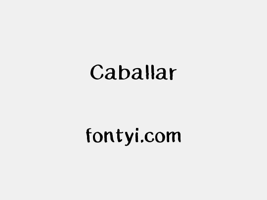 Caballar