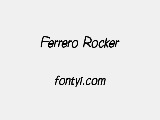 Ferrero Rocker