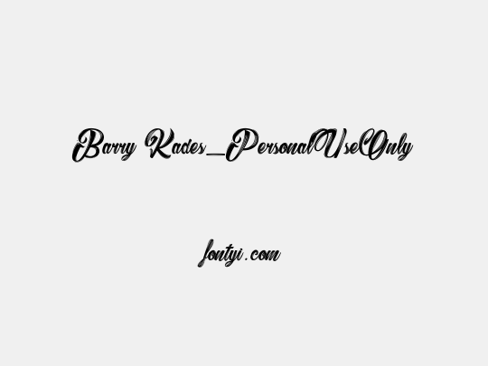 Barry Kades_PersonalUseOnly