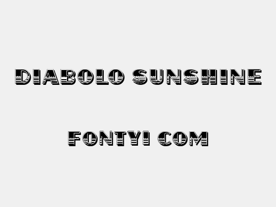 Diabolo Sunshine