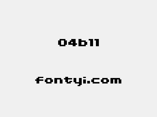 04b11