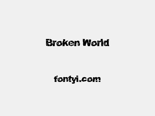 Broken World
