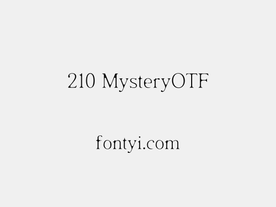 210 MysteryOTF