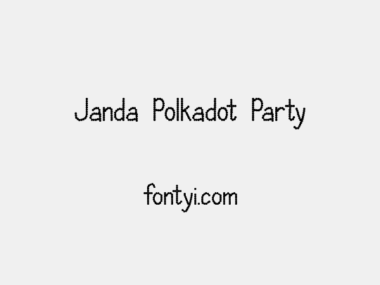 Janda Polkadot Party