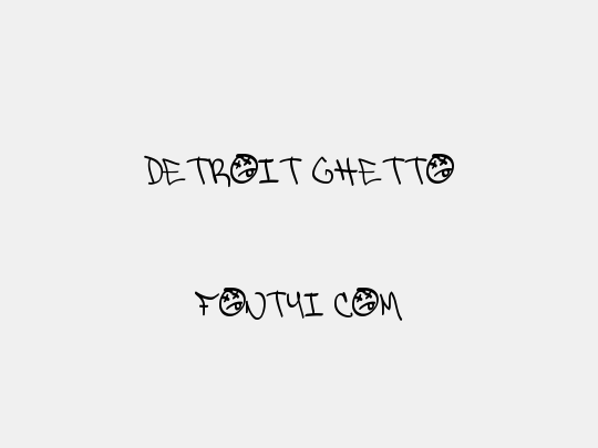 Detroit Ghetto