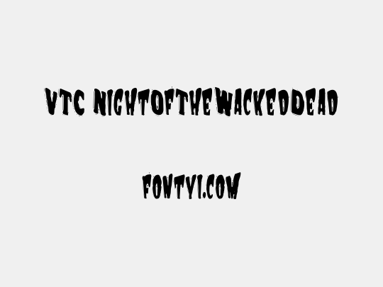 VTC NightOfTheWackedDead