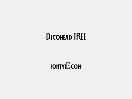 Decohead FREE