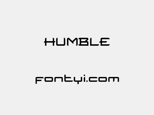 HUMBLE