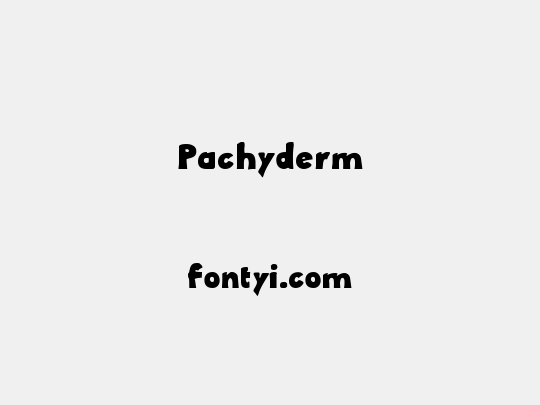 Pachyderm