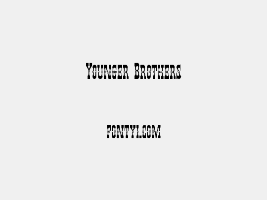 Younger Brothers