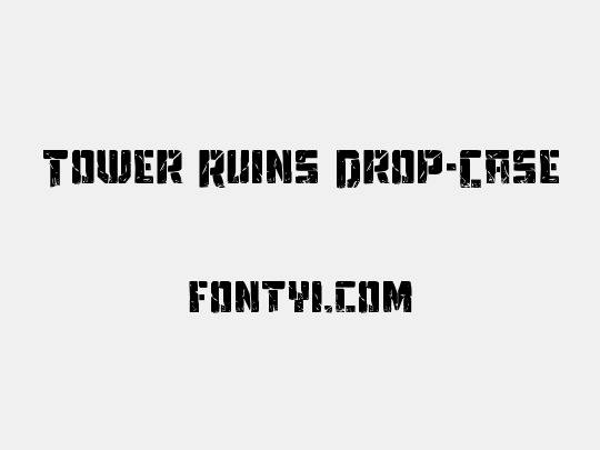 Tower Ruins Drop-Case