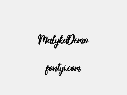MalykaDemo