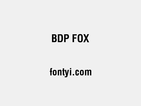 BDP FOX
