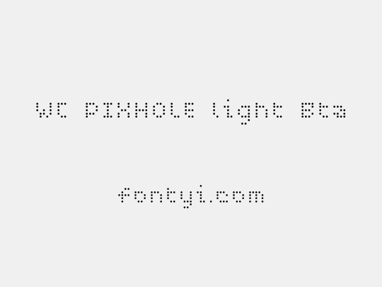WC PIXHOLE light Bta