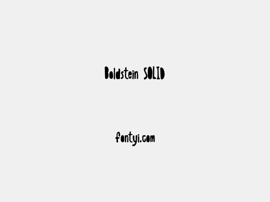 Boldstein SOLID