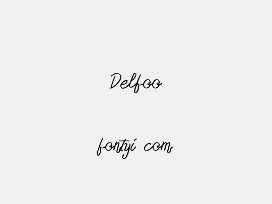 Delfoo