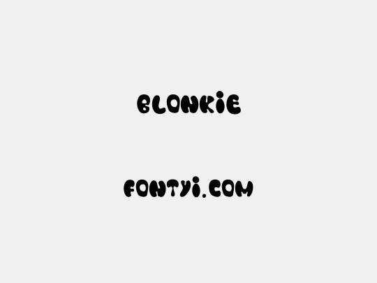 Blonkie