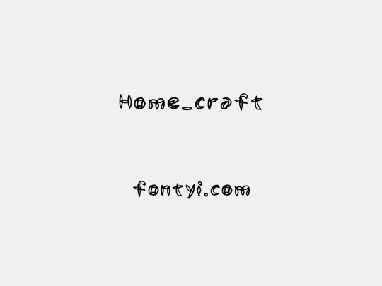 Home_craft