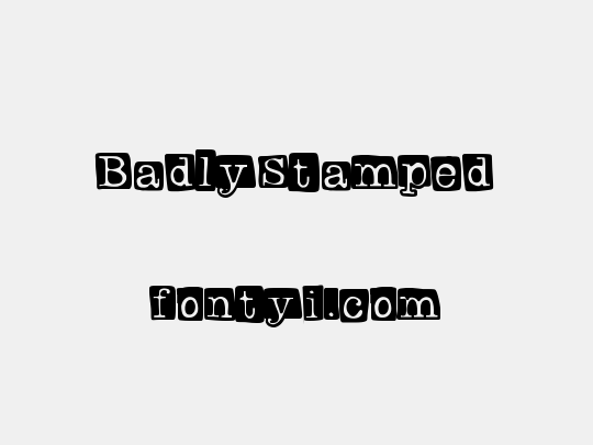 BadlyStamped