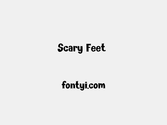 Scary Feet 
