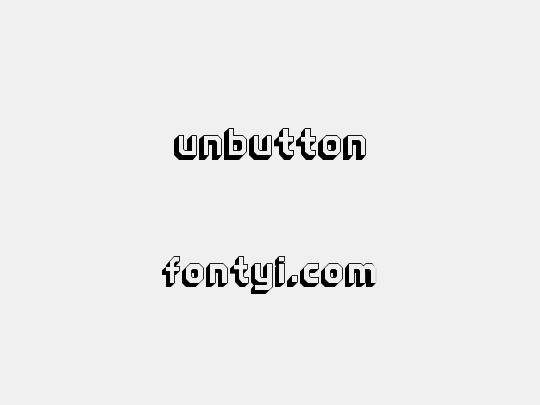 unbutton