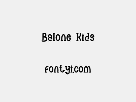 Balone Kids