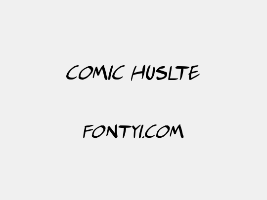 comic huslte