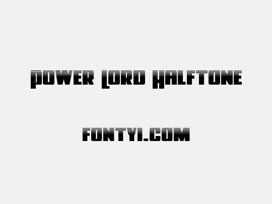 Power Lord Halftone