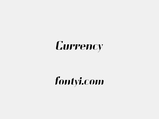 Currency