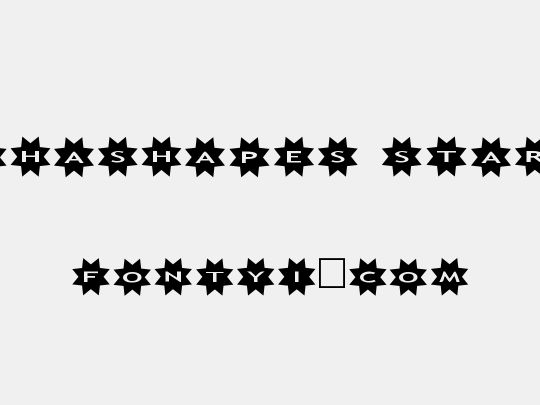 AlphaShapes stars 3