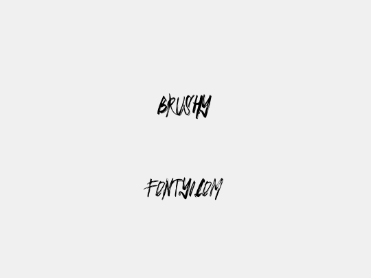 BRUSHY