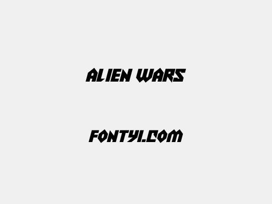 Alien Wars