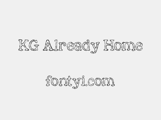 KG Already Home