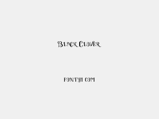 Black Clover