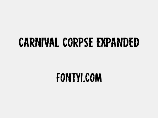 Carnival Corpse Expanded