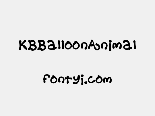 KBBalloonAnimal