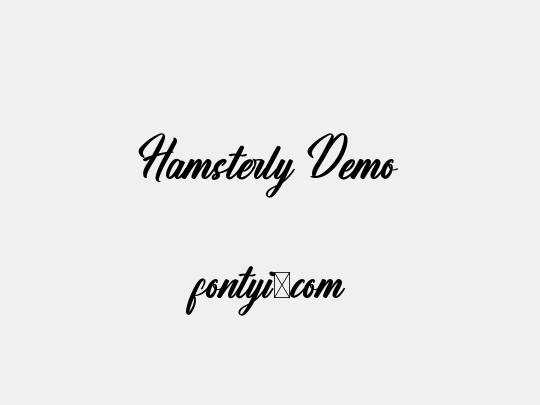 Hamsterly Demo