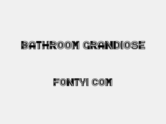 Bathroom Grandiose