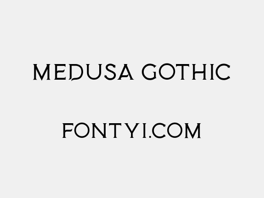 Medusa Gothic