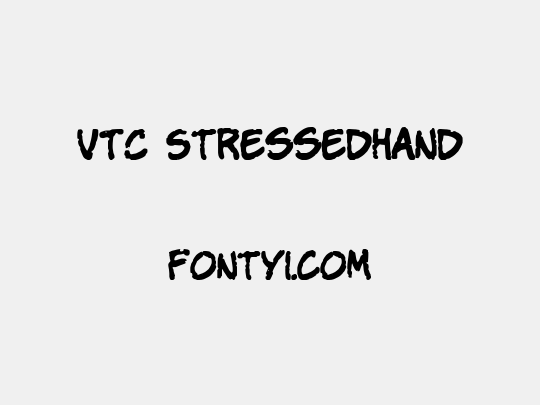 VTC StressedHand