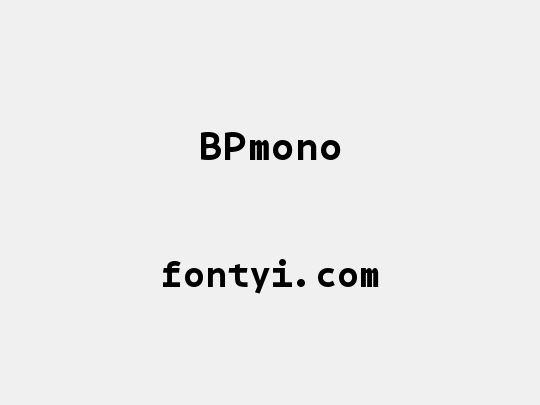 BPmono