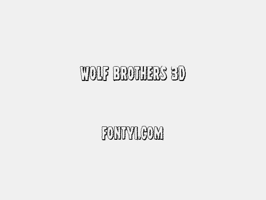 Wolf Brothers 3D