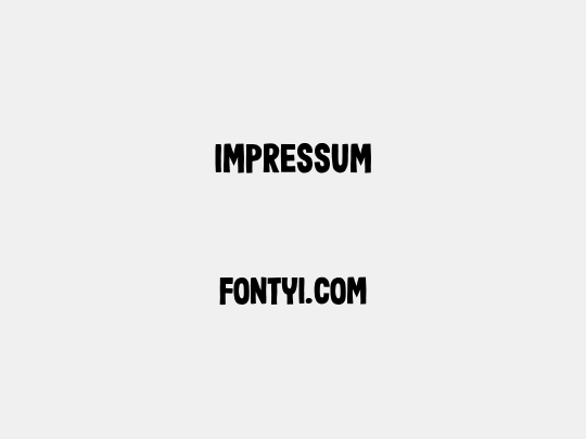 Impressum